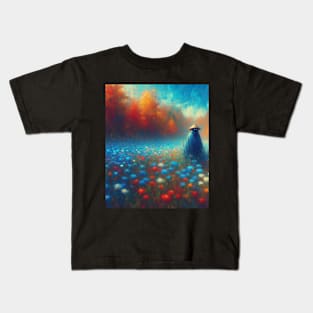 Life of Blue - Impressionism Kids T-Shirt